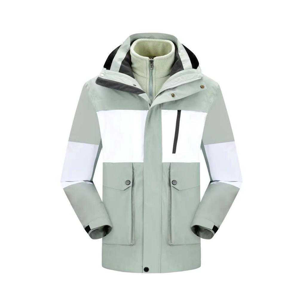 2025 Unisex Windproof & Waterproof 3-in-1 Outdoor Jacket with Detachable Liner