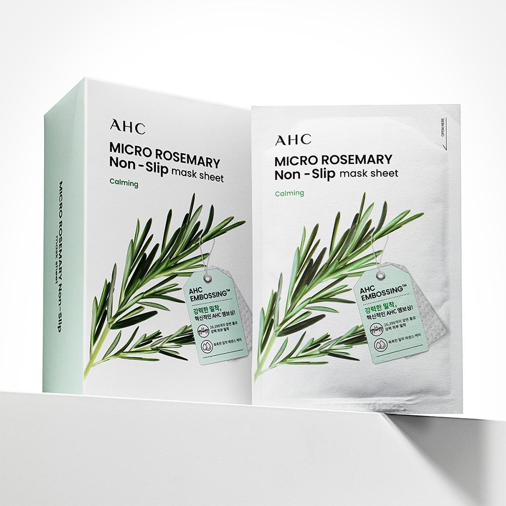 Ahc Micro Rosemary Adhesive Mask Sheet 33ml 10 Sheets
