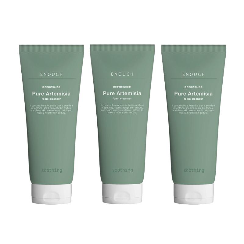 ENOUGH Refresher Foam Cleanser Line (Heartleaf / Mung Bean / Carrot / Mugwort) 100ml (13 Options)