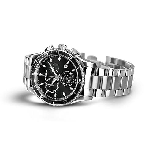 Hamilton Jazzmaster Seaview Chrono Quartz Men's Watch H37512131 (Officially Imported) with Official Warranty