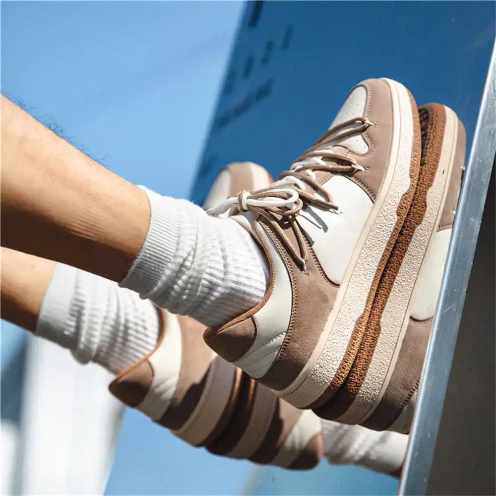 Fashion Mixed Colors Thin Heel Brand Men's Sneakers Walking Men's Green Shoes Golf Sports Vintage Practice Sheos Temis Cheap Tenids