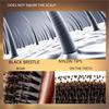 Ebony Pig Bristle Comb Straight Hair  Comb Hair Massage Comb Cushion Large Plate Comb Hair Tools