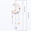 Moon Love Heart Charm Dreamcatcher Garden Window Decorations Crystal Pendant