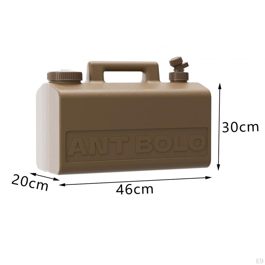20L Water Storage Bucket for Camping with Spigot And Handle