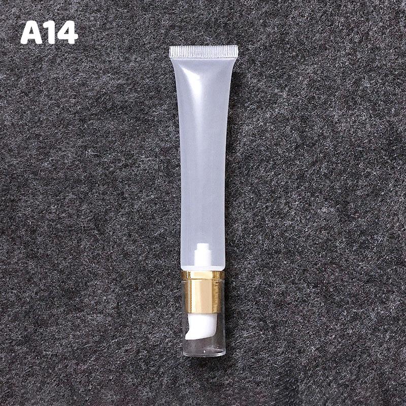 1Pcs 20ml Empty Squeeze Soft Containers PE Transparent Lip Gloss Tubes Bottle Sample Bottle Refillable Lip Gloss DIY Container