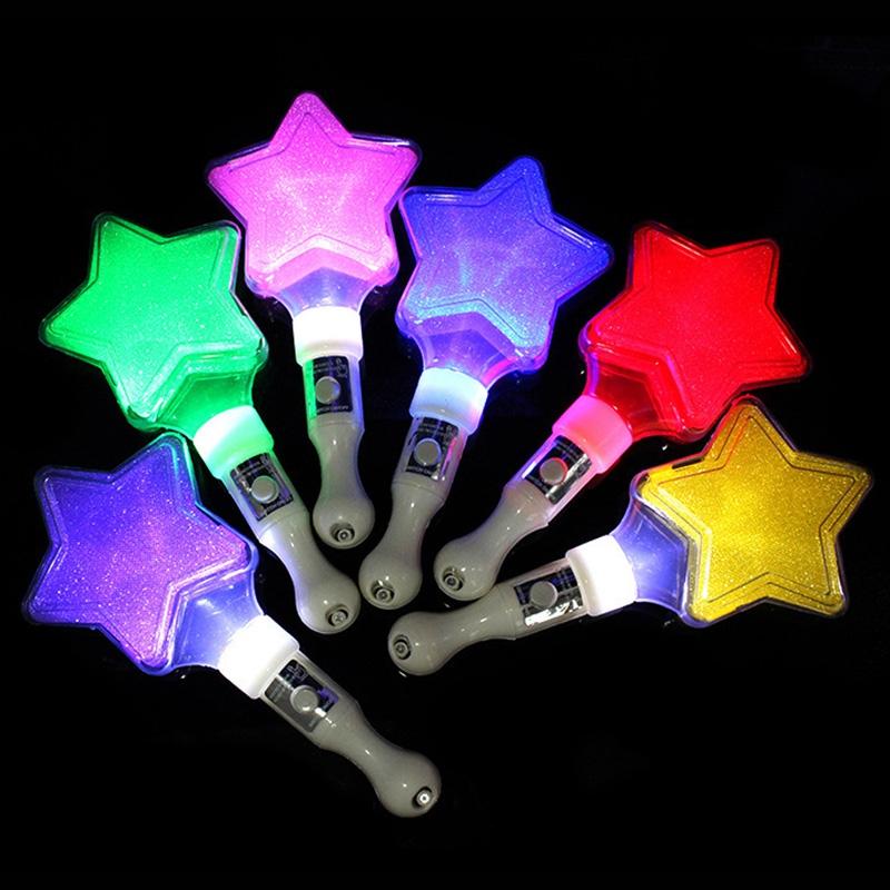 Kpop Lightsticks Fluorescent Bright Sticks Glow Stick Idol Concert Bar Stage Props Birthday Wedding Supplies