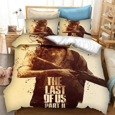 Stampa 3D Gioco The Last Of Us Parte Set Biancheria da Letto Matrimoniale Singolo King Copripiumino Piumone Federa Bambini Ragazze Adulti Camera da Letto