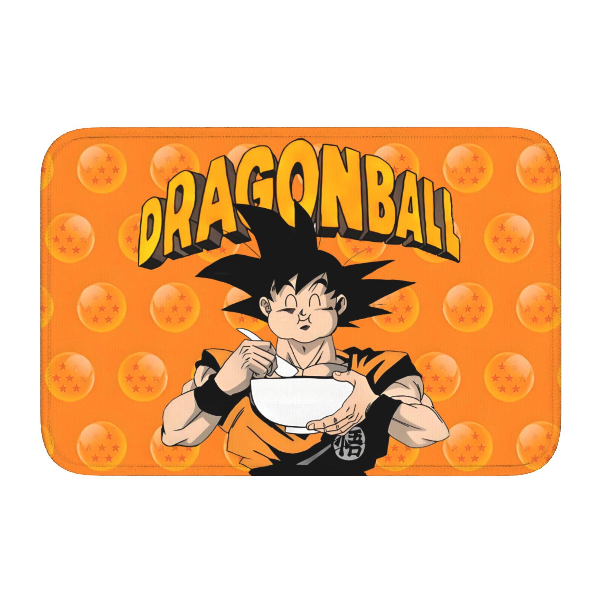

Goku Anime Front Door Mat Anti-Slip Indoor Welcome Waterproof Cute Cartoon Doormat Floor Bathroom Entrance Rug Carpet Footpad 60cm x 90cm