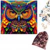 Wooden Educational Puzzle A3 Night Owl Children And Adults 240 Pcs Large