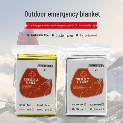 Gold Silber Isolierte Erste-Hilfe-Decke - Feuchtigkeitsdicht Notfall Kälteschutz für Outdoor-Survival und Erdbebenvorsorge