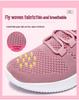 Jinshiyuan Women's Lightweight Mesh Running Shoes - Breathable, Comfortable Fly-Knit Casual Sneakers
