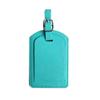 Women Men PU Leather Luggage Tag Suitcase Identifier Label Boarding Bag Tag Name Address Holder Travel Accessories