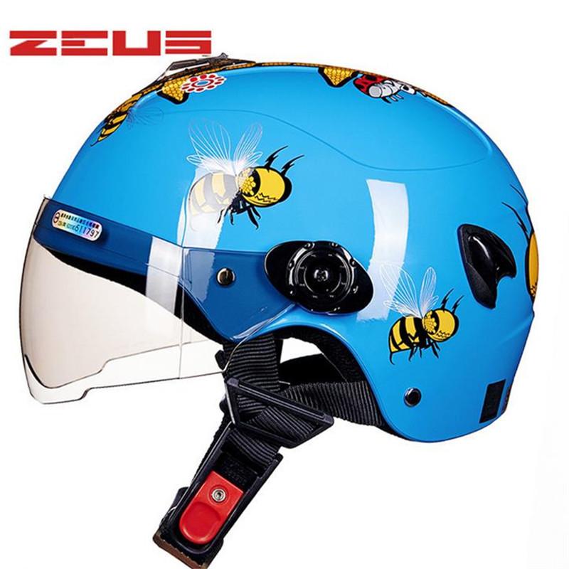Caschi Elettrici per Bicicletta Scooter Bambini per Ragazze Ragazzi Sicurezza Sportivi Caschi da Ciclismo Protettore Casco da Moto