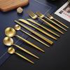 Golden 304 Stainless Steel Western Cutlery Set