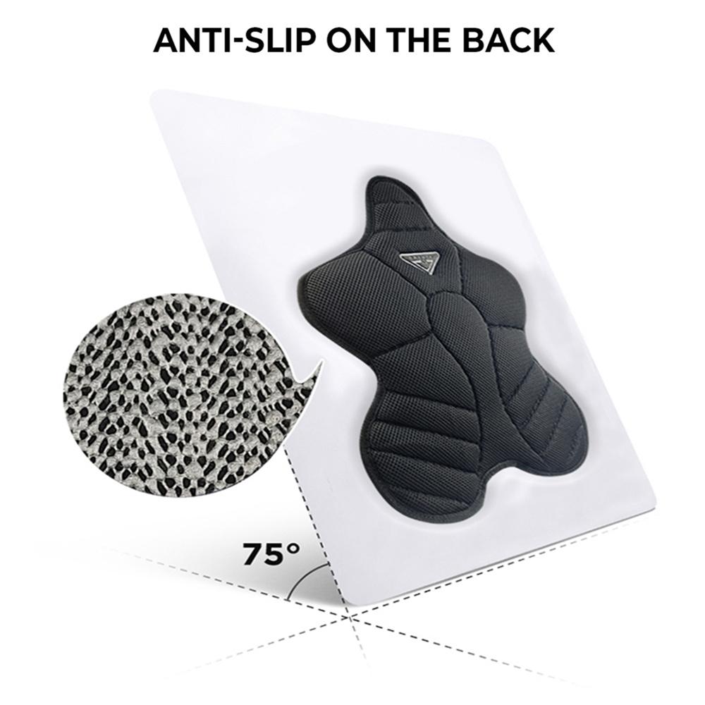 Universal Motorcycle Atv Passenger Seat Cushion Cover Heat Insulation Pad Black