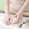 Pastry Wheel Cutter - Pasta Cutter Wheel - Ravioli Cutter Wheel Pie Crust Cutter with Wood Handle for Home and Kitchen