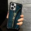 Retro Zipper Jeans Pattern Soft Phone Case For Xiaomi Redmi Note 14 15 Pro Plus 13 12 11S 11T 5G 10 9S 9 Plating Anti-Fall Funda