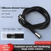 Shower Hose Stainless Steel Silicone Shower Hose Bathroom Water Heater Accessories Extended Universal Shower Nozzle