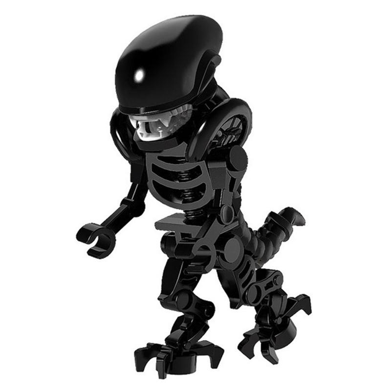 Factory Outlet!!! Building Block Toys Bricks Heros  Alien Predators Blood Robot The God Of War Drax The Destroyer Gift For Kids