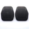 2Pcs Car Brake Clutch Pedal Rubber Pad Cover Car-Styling Accessories Mk2 Cmax