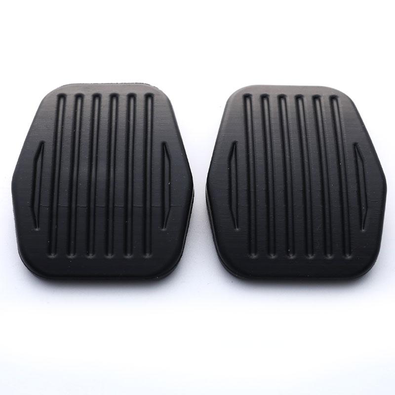 2Pcs Car Brake Clutch Pedal Rubber Pad Cover Car-Styling Accessories Mk2 Cmax