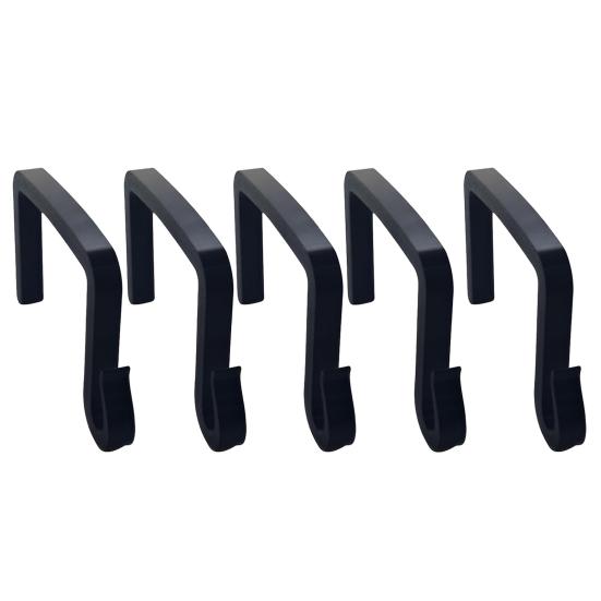 1/2/3/4/5/6/12Pcs Light String Hook Easy Installation No Drilling Lights Cords Banners Hook Weather Resistant Tool-free Light Hook