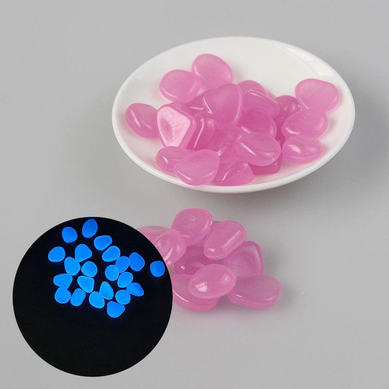 Fluorescent Pebbles for Aquarium & Garden Landscaping