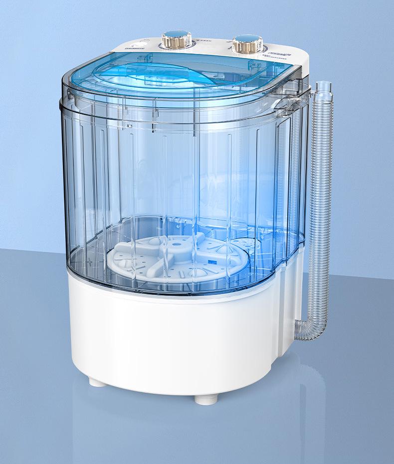 Compact Semi-Automatic Washing Machine for Baby and Household Laundry