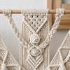 Woven Wall Tapestry Nordic Design Boho Tapestry Boho Wall Hanging Wooden Rod Tassel Details