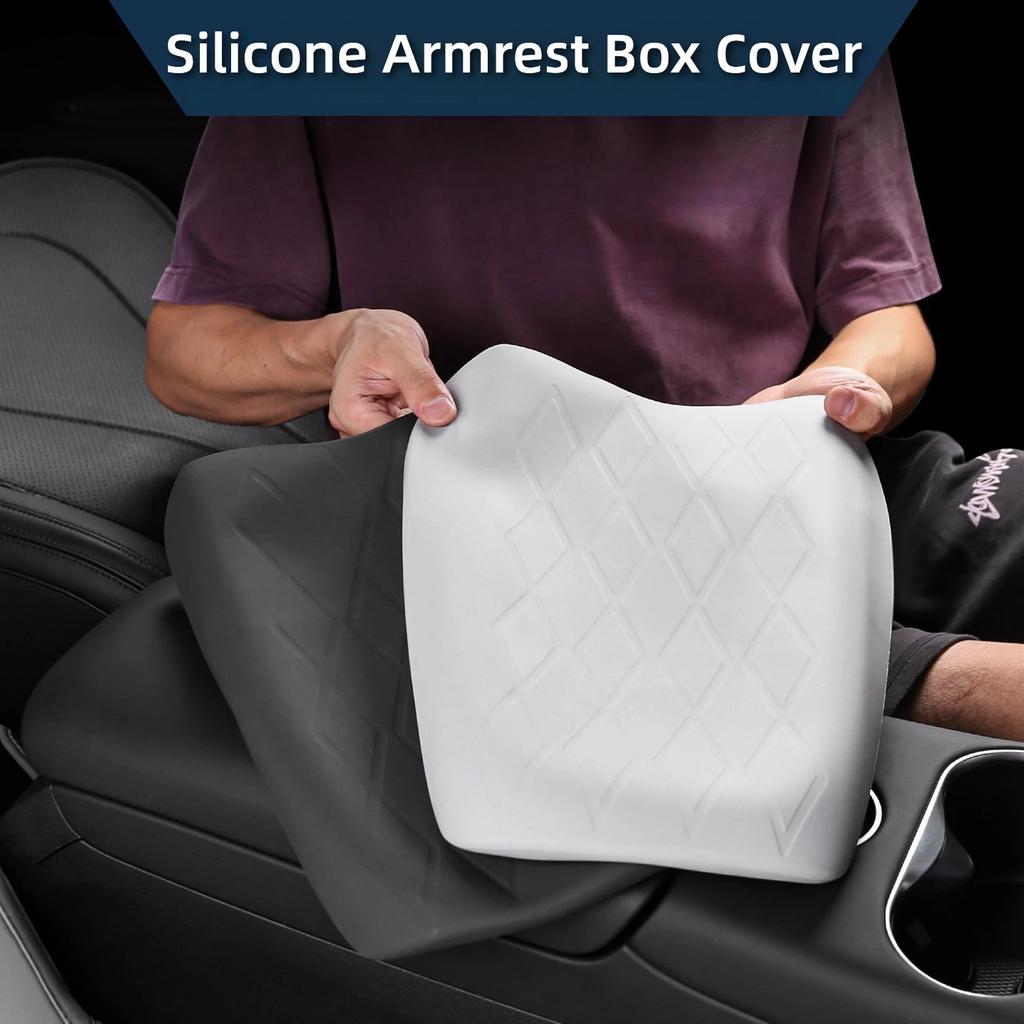 For BYD Sealion 6 Seal U Silicone Armrest Box Cover Specialized Center Console Protection Pad Interior Modification Accessories