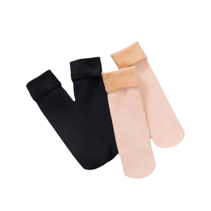 Women's Mid-Calf Winter Cashmere Socks - Warm, Thick, Cold-Proof Floor Socks