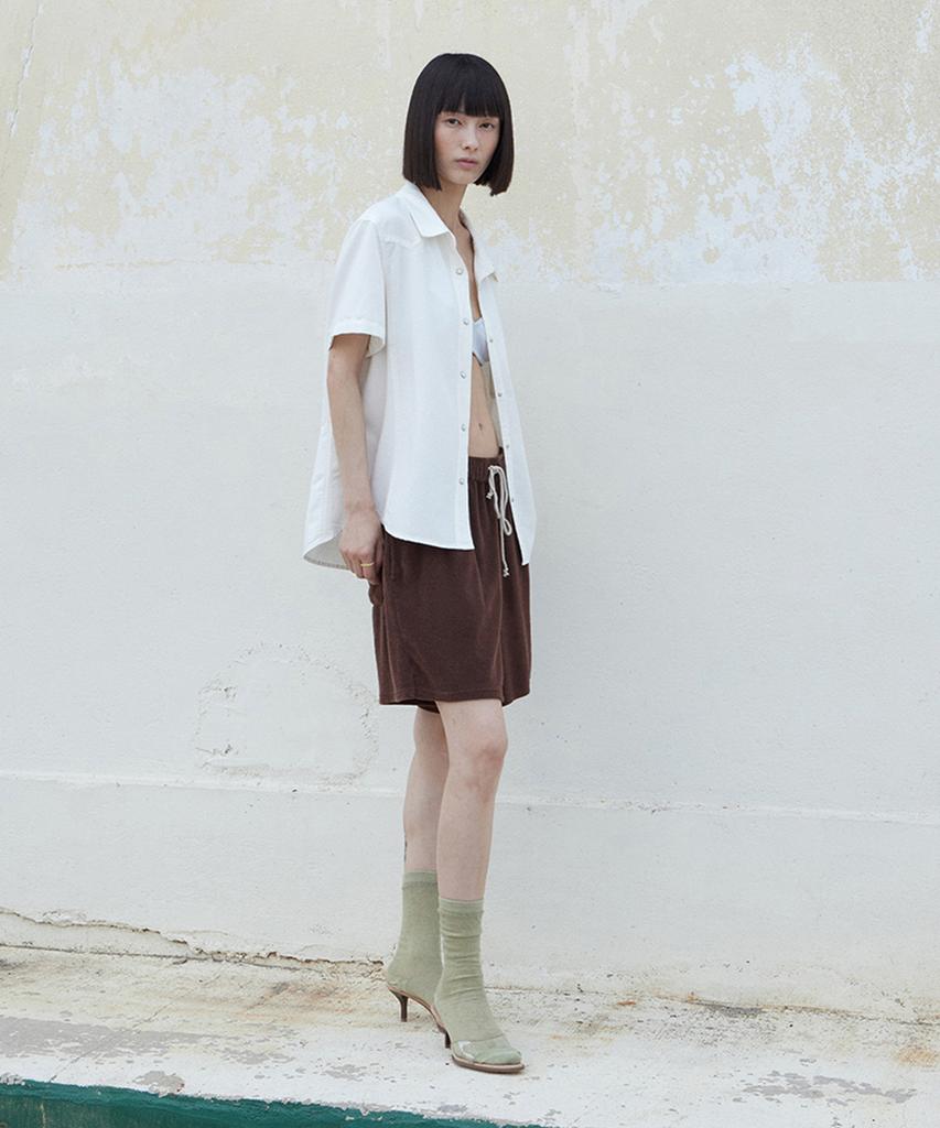 Monokeulom Sand Pocket Shirt (Ivory)