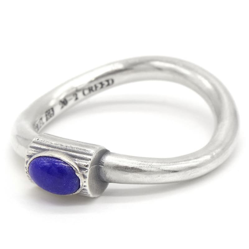 ODDCOLLET Texture Ring (blue)