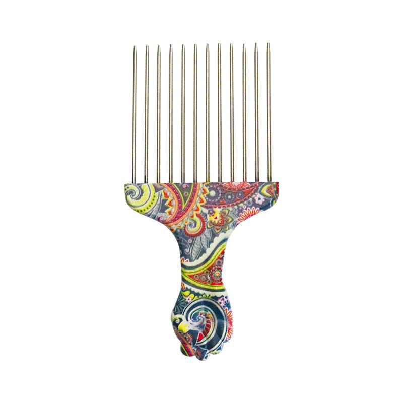 Steel Needle Fork Hair Styling Comb Set
