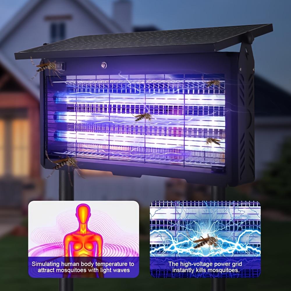 Venkovní solární odpuzovač komárů, Venkovní lampa na hubení komárů, Solární odpuzovač hmyzu