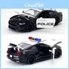 Legierung Auto Modell 1:32er Maßstab Shelby GT350 Polizeiauto mit Sound und Licht für Kinder