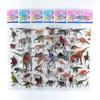 12 Sheets/Pack Cute Bulk 3D Puffy Stickers for Kids Scrapbooking Laptop Mobile Phone Decoration Girl Boy Birthday Gift