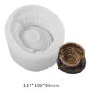 Famous Building Casting Die Detailed Multifunctional Soft Silicone Stencil For Chocolate Soap Candle Wax DIY Craft