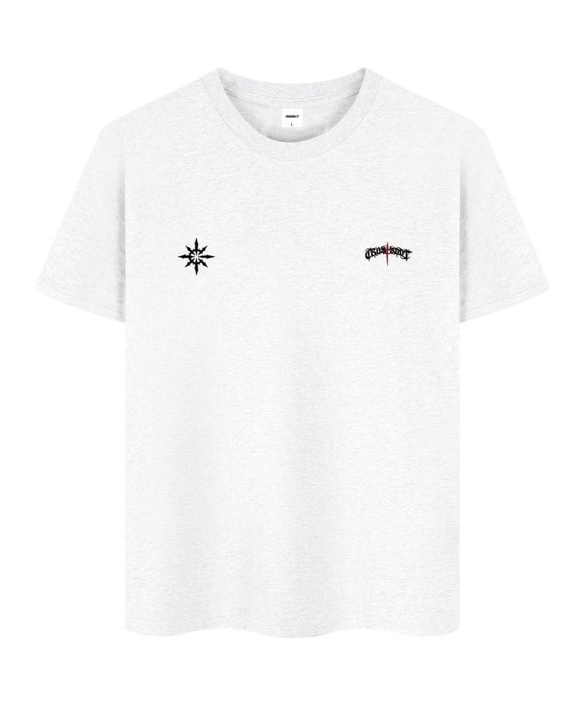 Keuloseudas Black Mark Short Sleeve T-Shirt 10 Colors [Crse_9102] (A Type)