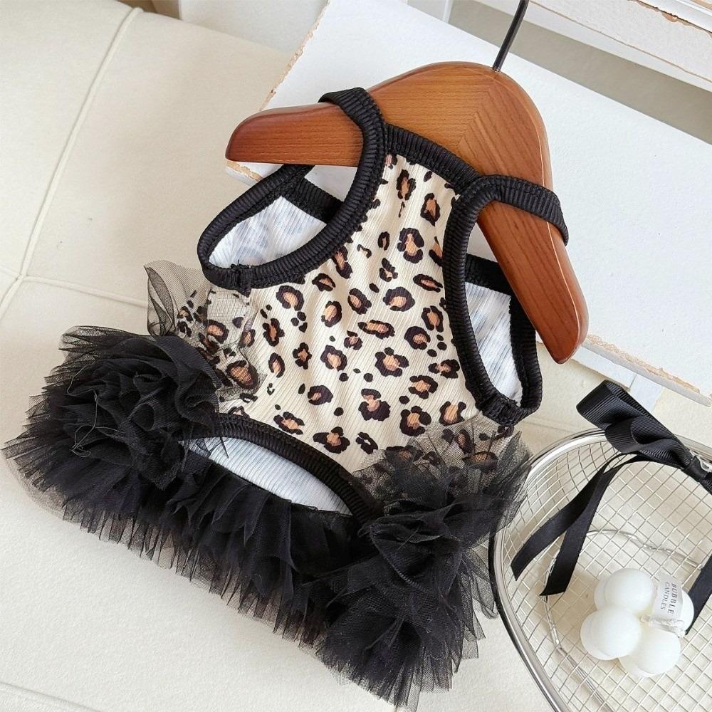 Summer Puppy Cat Slip Dress Soft Dog Puffy Dress Trendy Corgi Teddy Clothes for Small Dog Cat