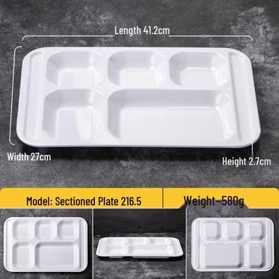 Handun Commercial Melamine Sectioned Plate