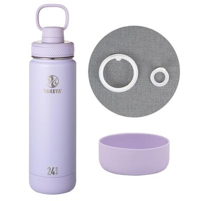 Takeya Active Line II Parts Lavender Insulated Stainless Steel Water Direct TAKEYA [Official] Set, Field, 0.7L (700ml), Bottle, Drinking,