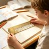 Brass Stencil Straight Ruler Hollow Drawing Template Ruler Bookmark Ruler  Journal Scrapbook