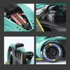1/24 Aston Martin Valkyrie Spider Supercar Alloy Car Model Sound and Light Pull Back Children's Toy Collectibles Birthday Gift