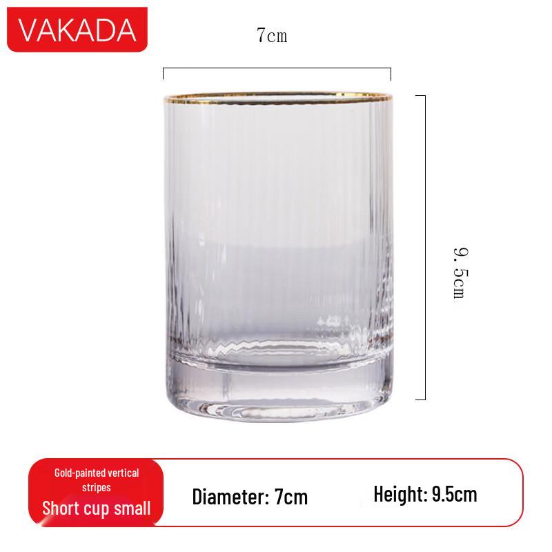 

VAKADA High Borosilicate Glass Beverage Cup
