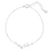 S925 Silver Leaf Bracelet for Women Fresh Ginkgo Biloba Charm Bracelet Silver 925 Jewelry Pulseras Mujer Bangles
