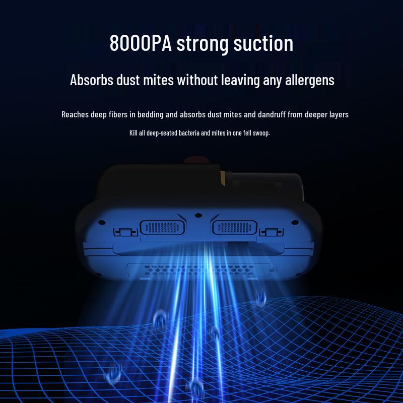 Cordless UV Mite Remover & Bed Vacuum Cleaner
