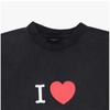 BalencIaga 764235 Trvu9 1041 I Love parIs Artwork Common Short Sleeve Tee