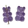 Set of 10 DIY Jewelry Supplies Bear Pendants Bear Jewelry Making Part Acrylic Material for DIY Bracelet Bangle Necklaces
