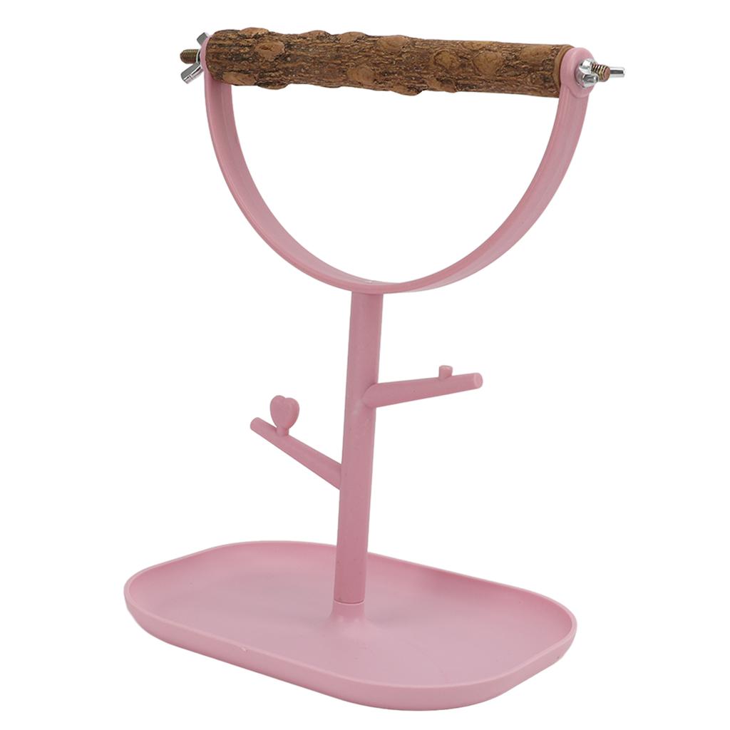 Bird Stand Tabletop Portable Parrots Play Training Tabletop Perch for Small Medium Parrots
